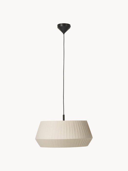 Classic Pleated Fabric Pendant Light Dicte