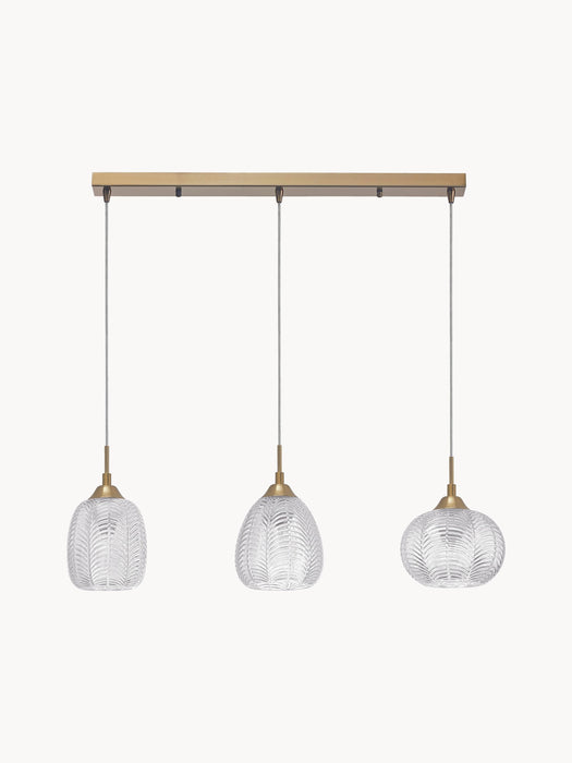 Pendant Light Vario Made of Satin Glass
