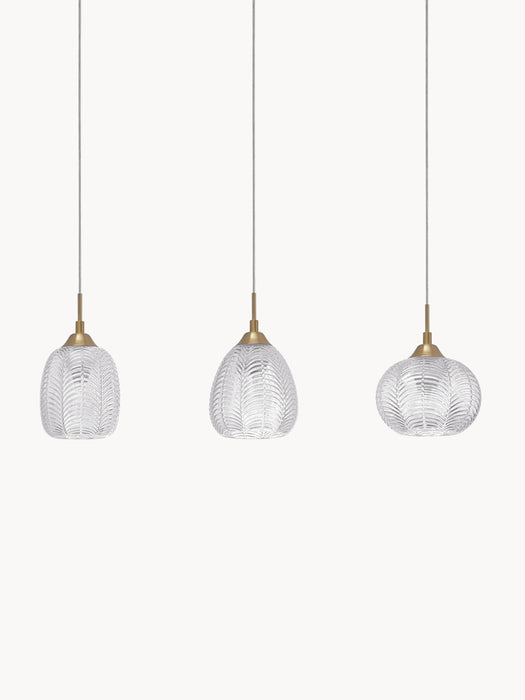 Pendant Light Vario Made of Satin Glass