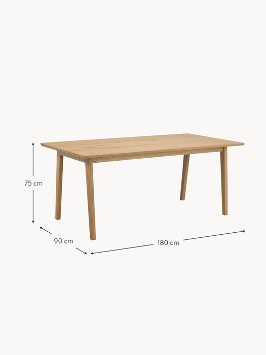 Extendable Dining Table Melfort 180