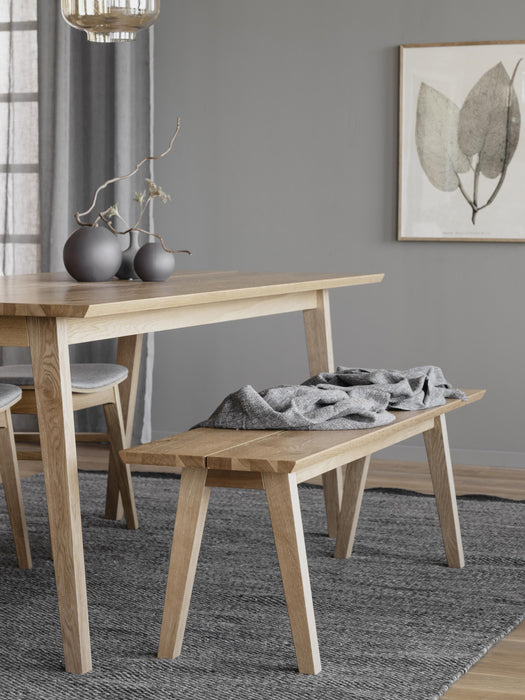 Oak Wood Bench Melfort