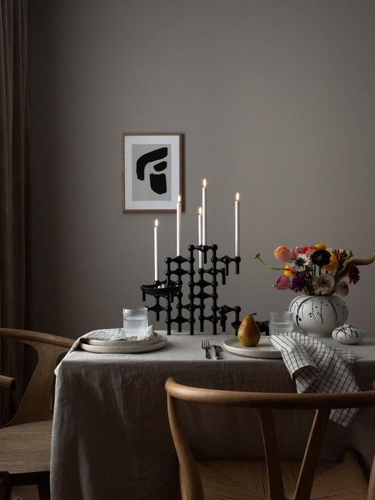 Stoff Nagel Candle Holders, Set of 3
