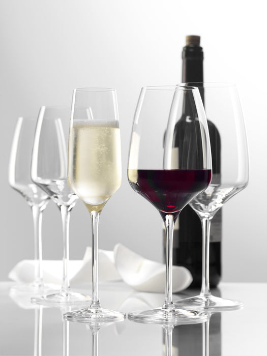 Crystal Champagne Flutes Experience Set of 6