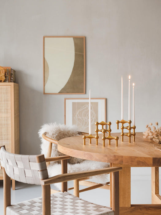 Stoff Nagel Candle Holder