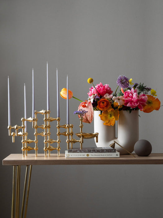 Stoff Nagel Candle Holder