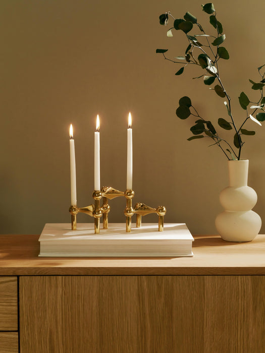 Candle Holders Stoff Nagel Set of 3