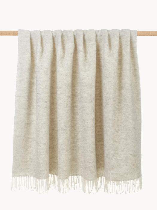 Wool Throw Tyrol with Fringes