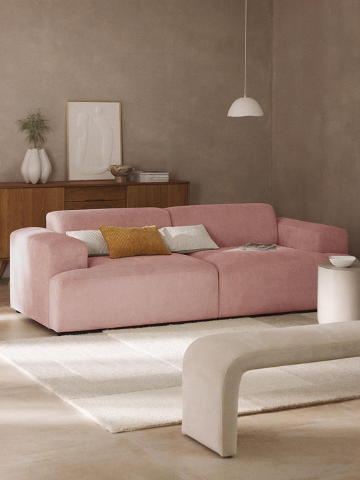 Corduroy Sofa Melva 3-seater