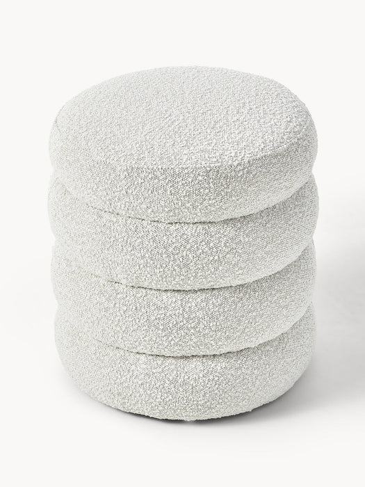 Alto Bouclé Pouffe