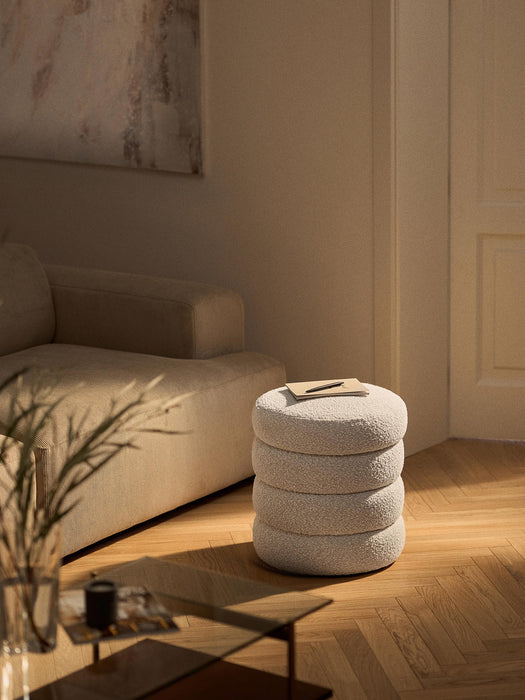 Alto Bouclé Pouffe