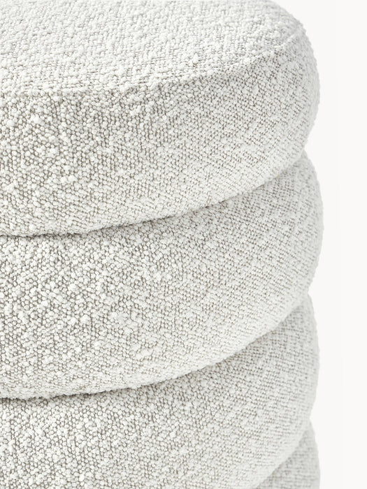Alto Bouclé Pouffe