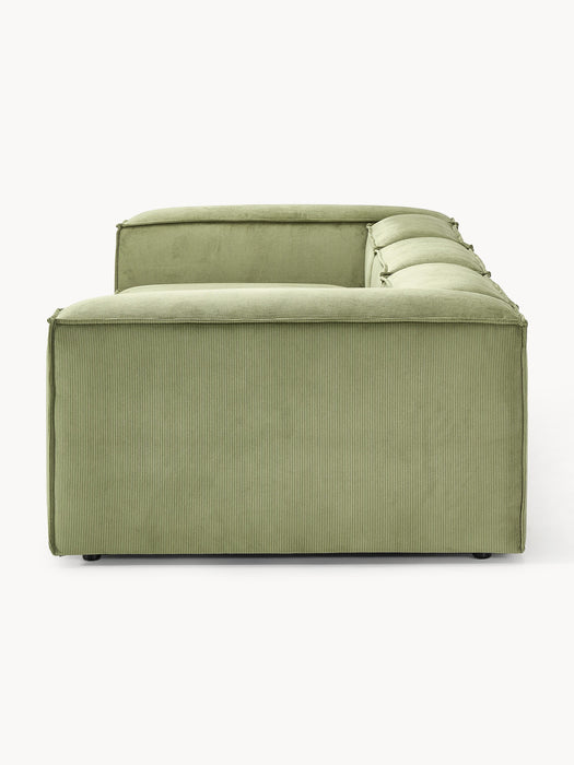 Corduroy Modular Sofa Lennon 4-seater