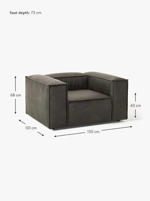 Leather Armchair Lennon