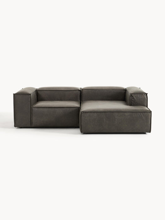 Modular Leather Corner Sofa Lennon 2-seater