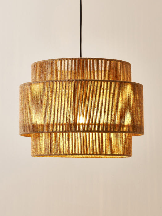 Jute Pendant Light Cecillia