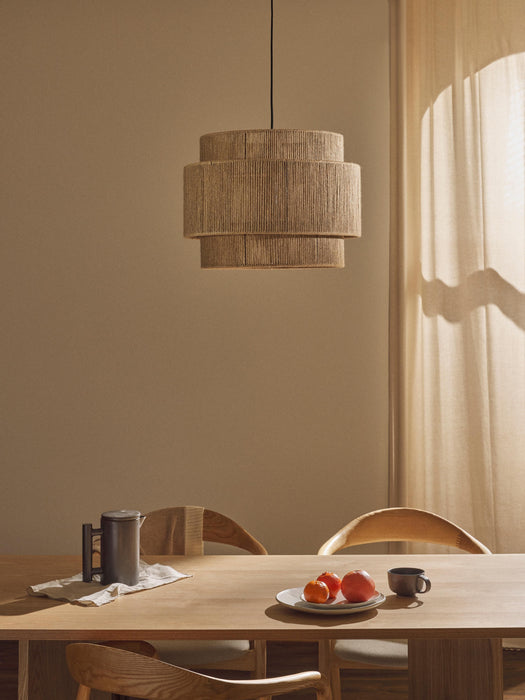 Jute Pendant Light Cecillia