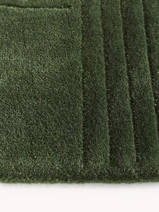 Mason High-Low Wool Rug, Hand-Tufted