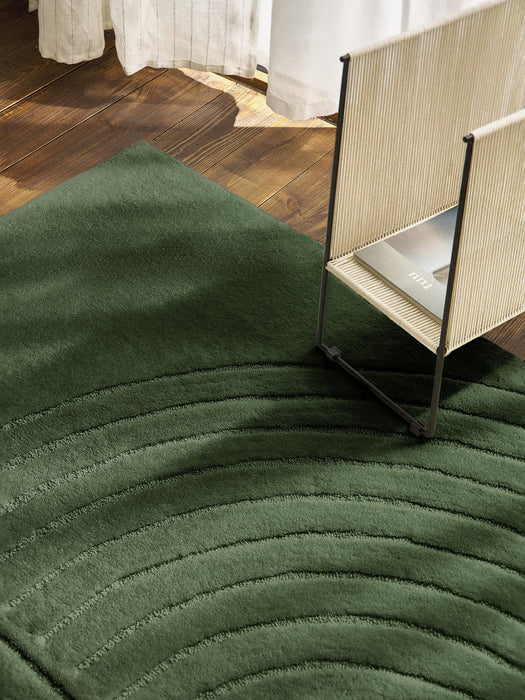 Mason High-Low Wool Rug, Hand-Tufted