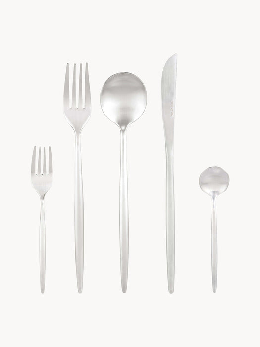 Brushed Cutlery Set Shimmer in various set sizes