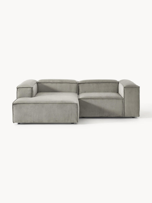 Corduroy Modular Corner Sofa Lennon 3-seater