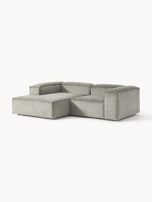 Lennon Corduroy Modular Corner Sofa (3-seater)