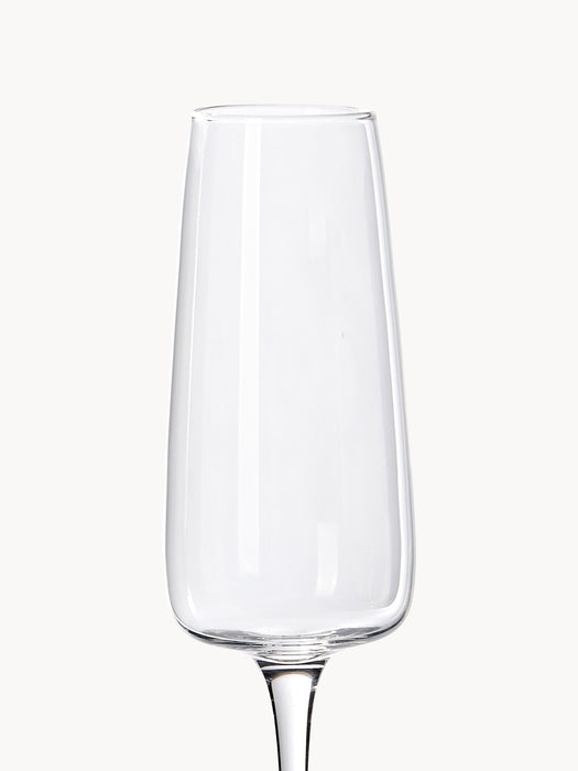 Mouth-Blown Champagne Glasses Ellery Set of 4
