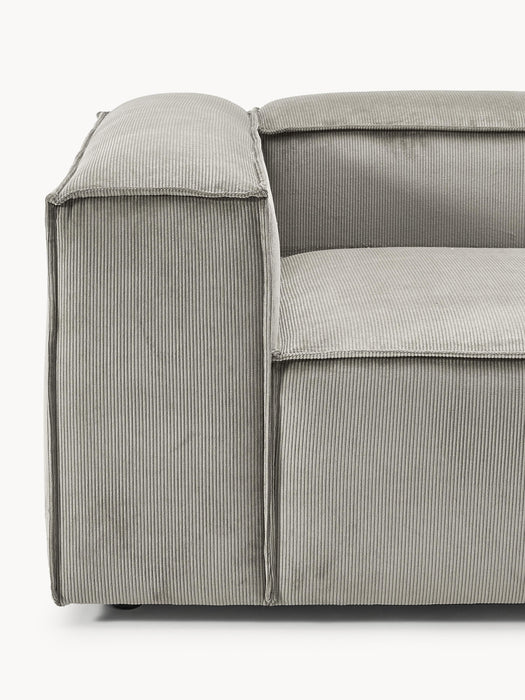 Corduroy Modular Sofa Lennon 4-seater