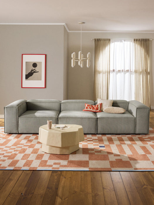 Corduroy Modular Sofa Lennon 4-seater