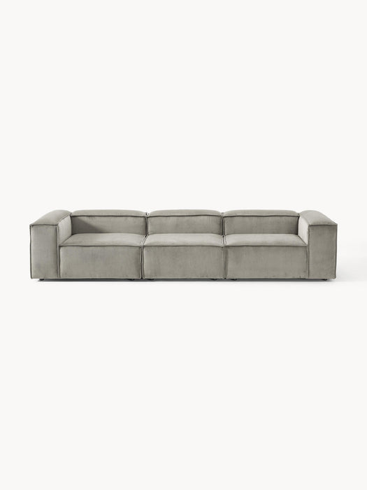 Corduroy Modular Sofa Lennon 4-seater