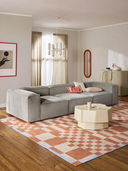 Corduroy Modular Sofa Lennon 4-seater
