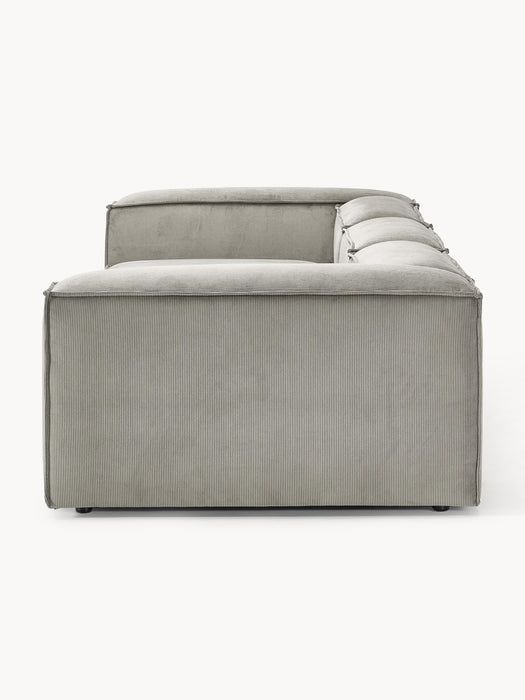 Corduroy Modular Sofa Lennon 4-seater