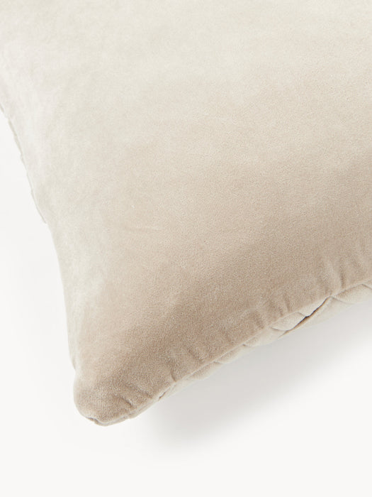 Sina Velvet Cushion Cover with Woven Pattern