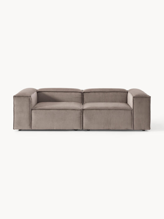 Corduroy Modular Sofa Lennon 3-seater