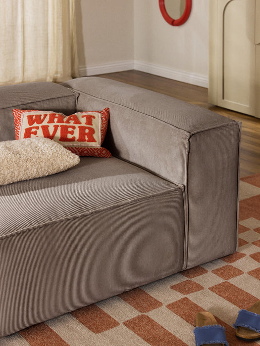 Corduroy Modular Sofa Lennon 3-seater