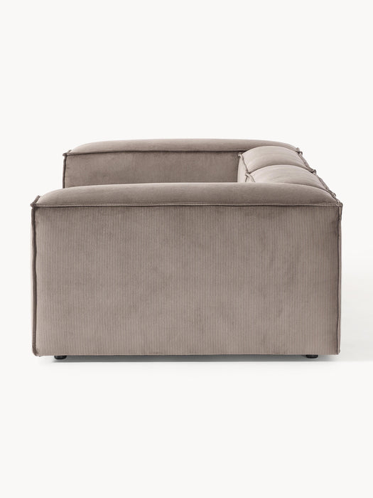Corduroy Modular Sofa Lennon 3-seater