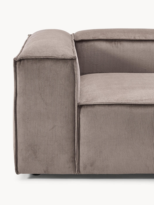 Corduroy Modular Sofa Lennon 3-seater