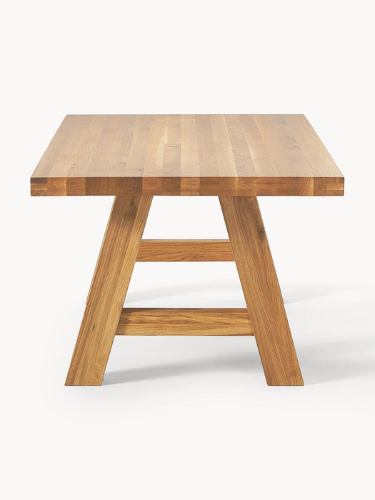 Ashton Oak Wood Dining Table, in various sizes