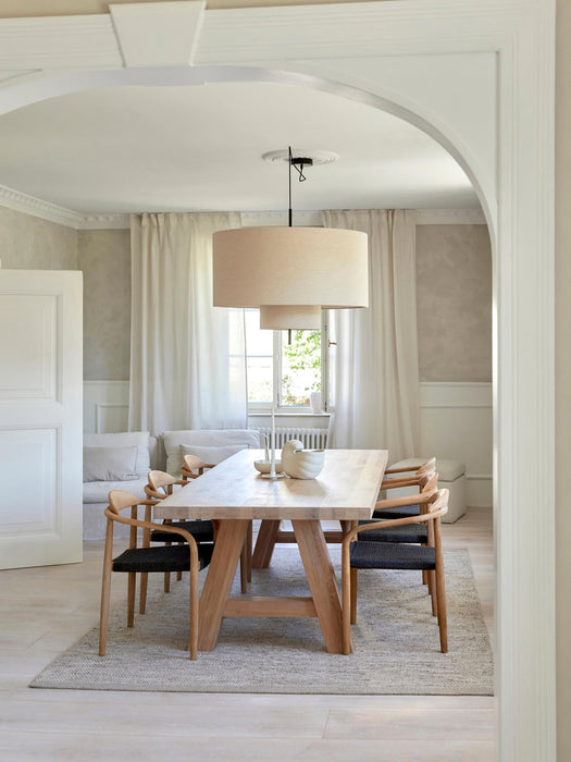 Ashton Oak Wood Dining Table, in various sizes