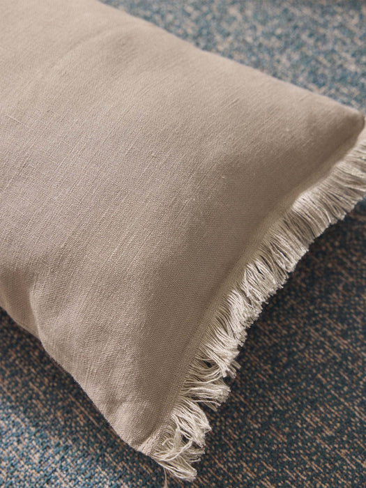Linen Cushion Cover Luana with Fringes
