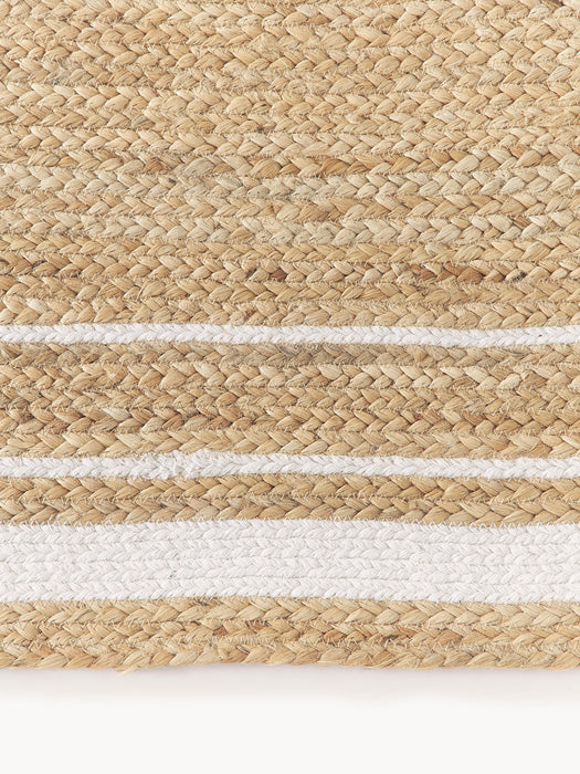Clover Handwoven Jute Runner