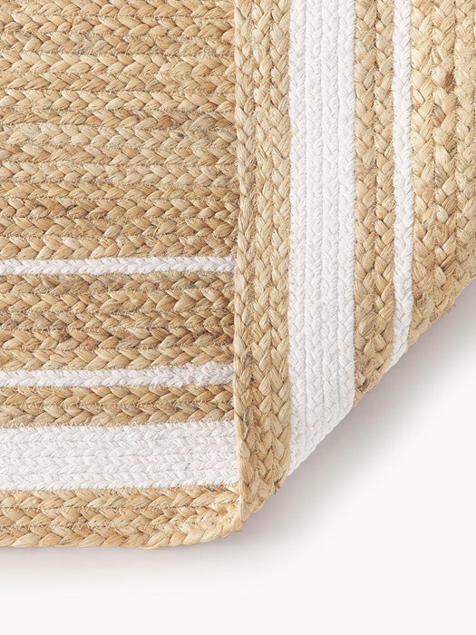 Clover Handwoven Jute Runner