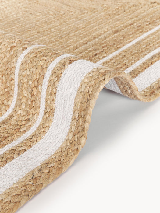 Handwoven Jute Runner Clover