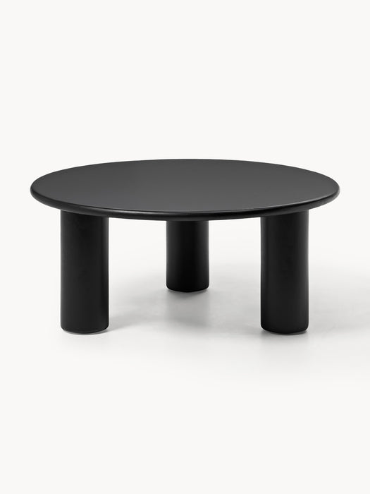 Round Oak Wood Coffee Table Didi