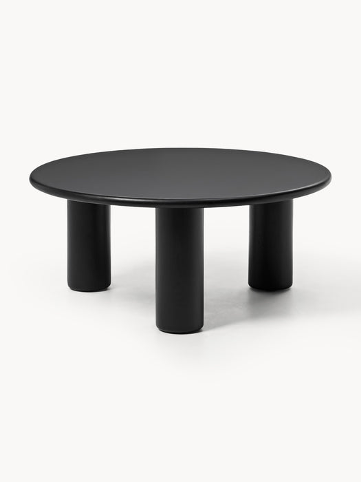 Round Oak Wood Coffee Table Didi