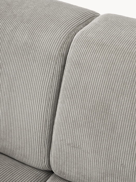 Corduroy Sofa Melva 3-seater