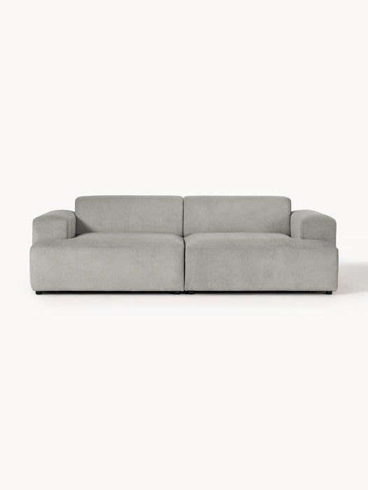 Corduroy Sofa Melva 3-seater