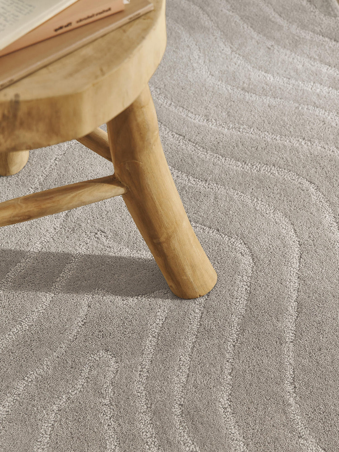 Aaron High-Low Wool Runner, Hand-Tufted