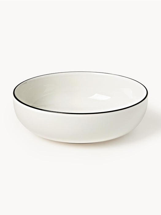 Porcelain Tableware Set Facile 6 People Set of 18