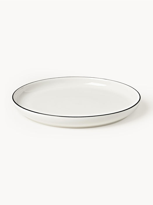 Porcelain Tableware Set Facile 6 People Set of 18