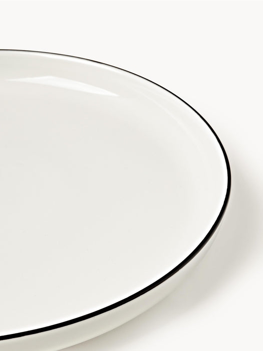 Porcelain Tableware Set Facile 6 People Set of 18